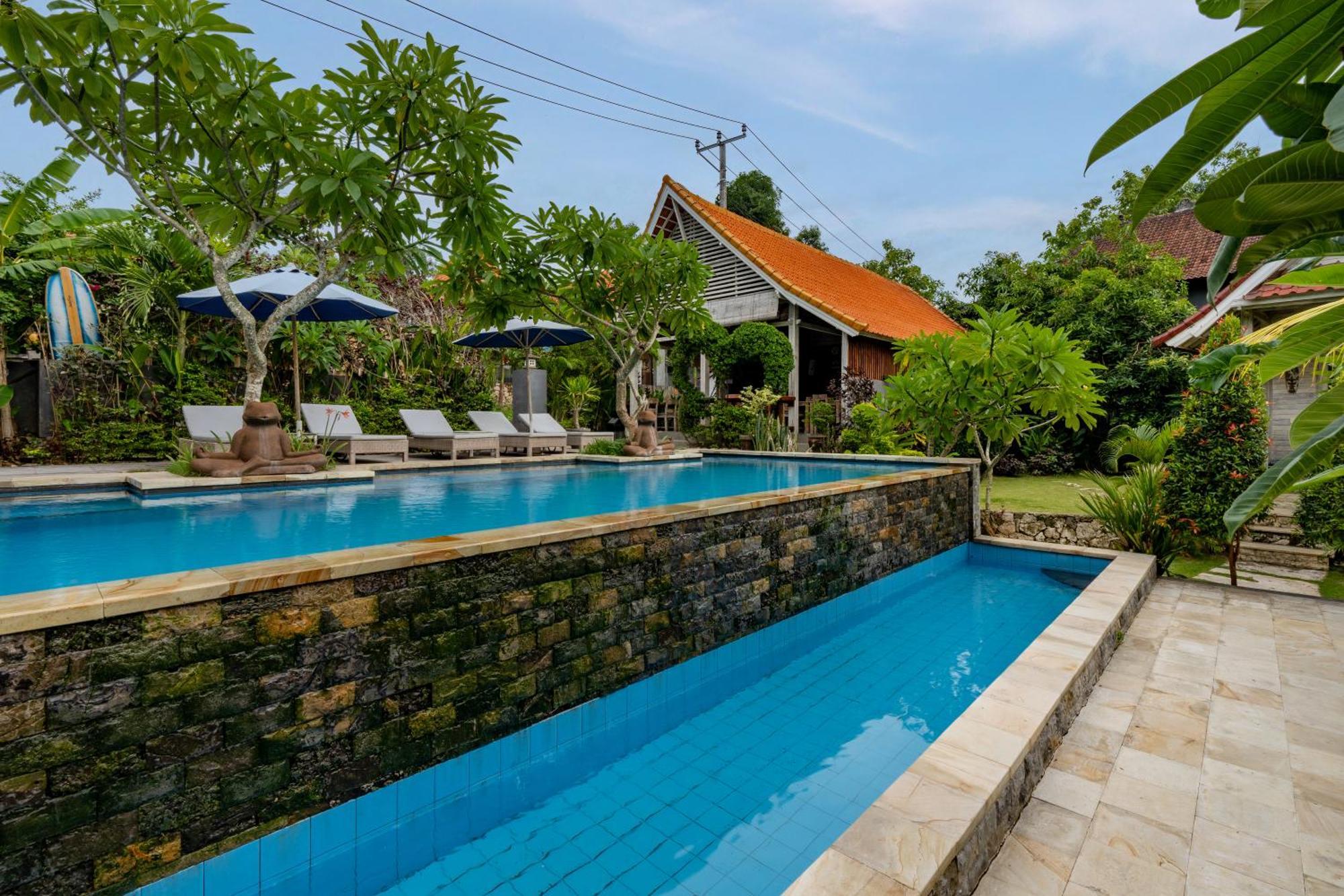 Le Biu Garden View Hotel Nusa Lembongan  Exterior photo