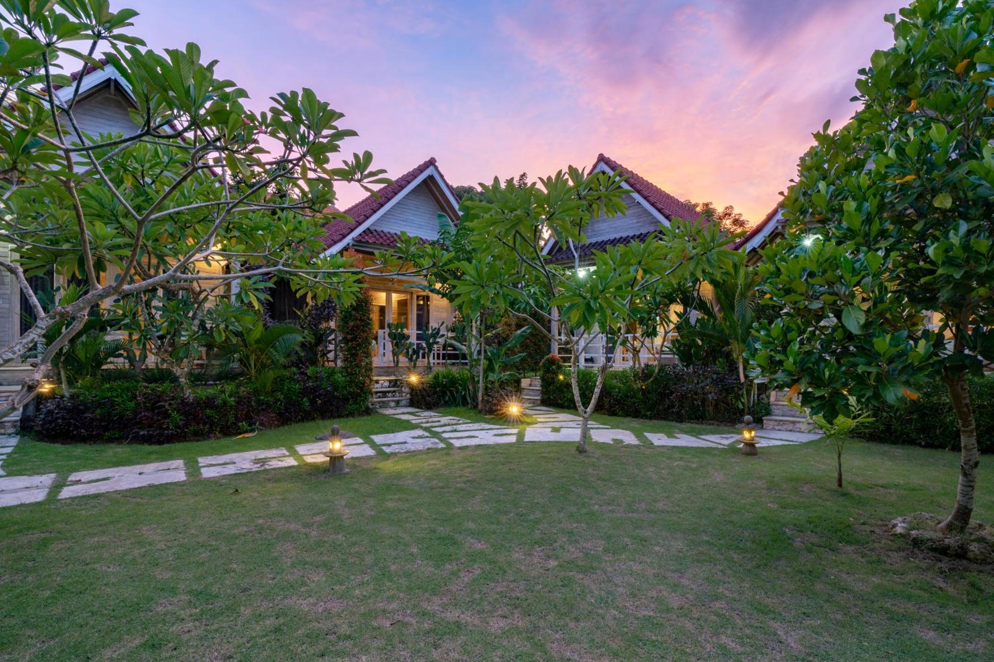 Le Biu Garden View Hotel Nusa Lembongan  Exterior photo