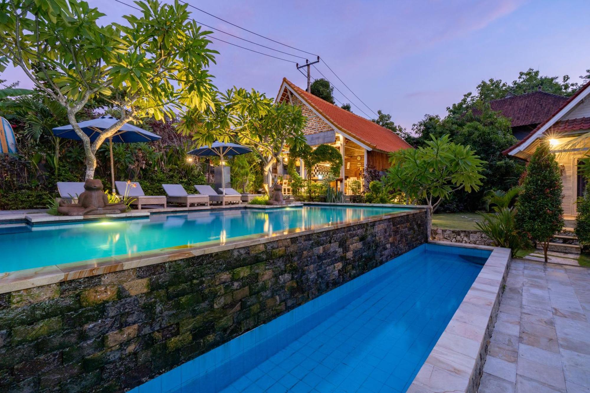 Le Biu Garden View Hotel Nusa Lembongan  Exterior photo