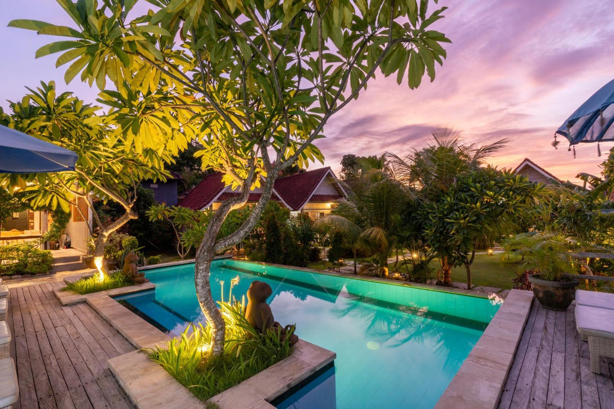 Le Biu Garden View Hotel Nusa Lembongan  Exterior photo